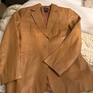 Leather INC blazer